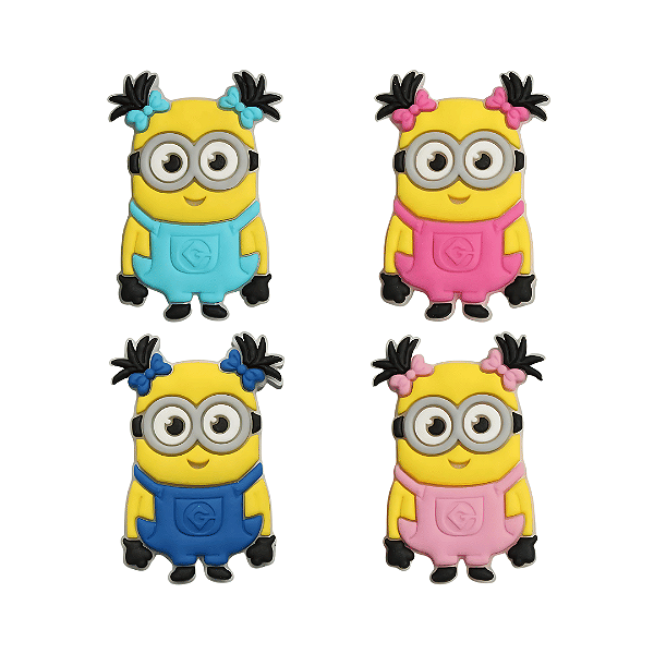 Aplique Emborrachado Personagem Minions Menina