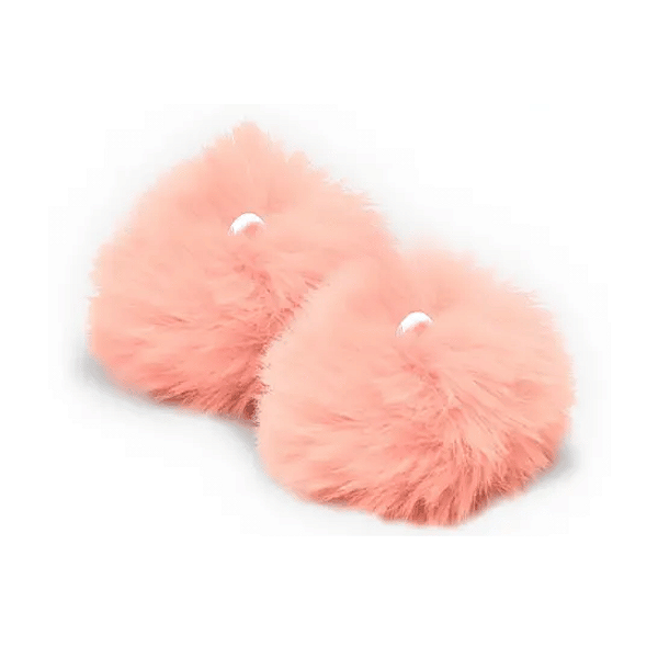 Pompom Pelúcia 70mm | Salmão
