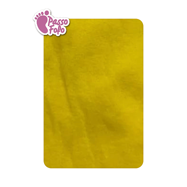 Meia de Seda Passo Fofo | Cor: Amarelo Sol