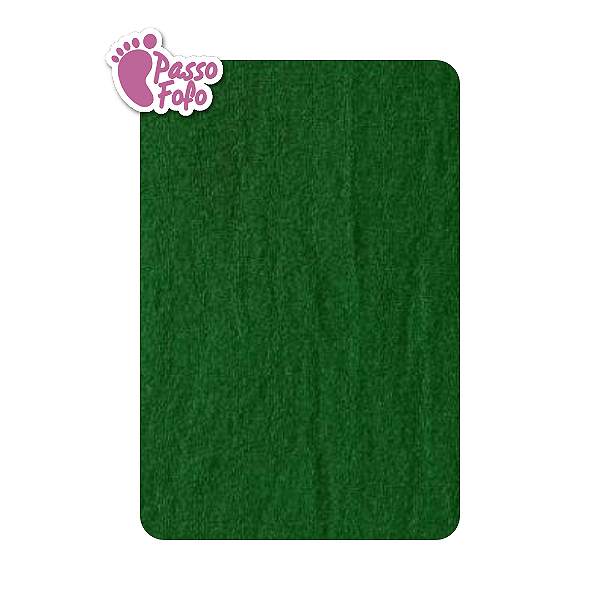 Meia de Seda Passo Fofo | Cor: Verde Bandeira