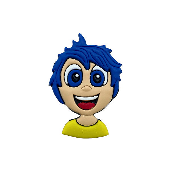 Aplique Emborrachado Personagem Divertidamente Alegria II