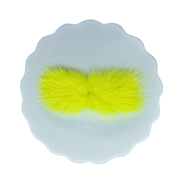 Pompom Bigode de Pelúcia 7cm | Cor: 525 Pistachio
