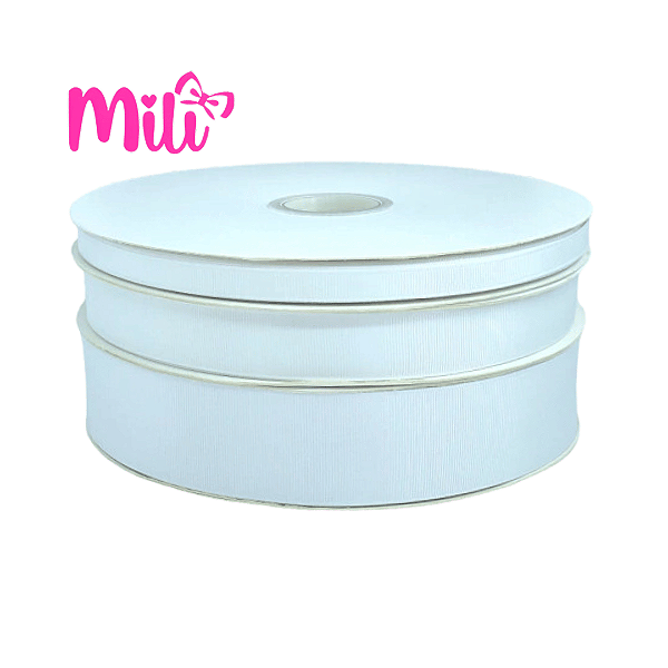 Fita Gorgurão MILI | 10 Metros | Cor: 029 White