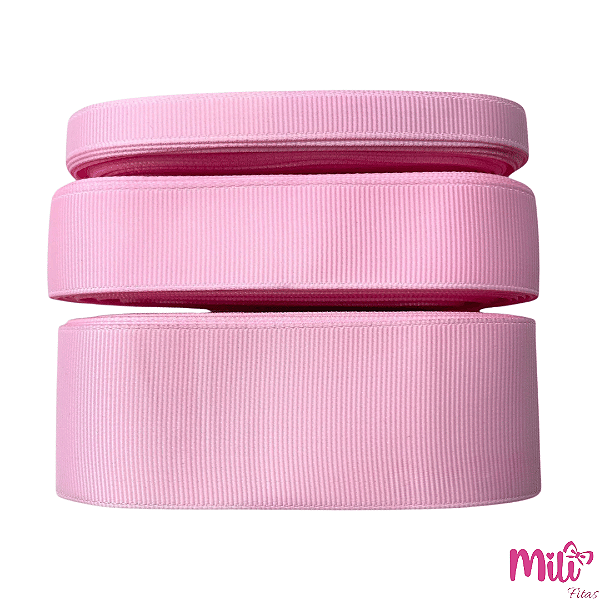 Fita Gorgurão MILI | 10 Metros | Cor: 123 Pearl Pink