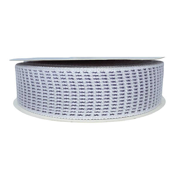 Fita Telada 38mm | 1 Metro | Cor: Branco