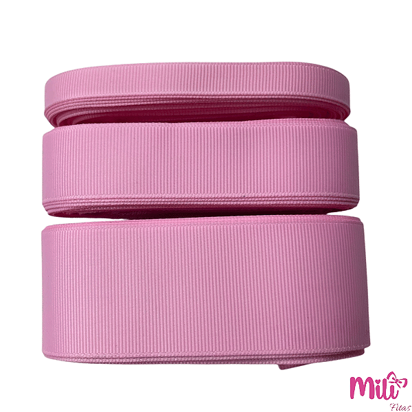 Fita Gorgurão MILI | 10 Metros | Cor: 154 Rose Pink