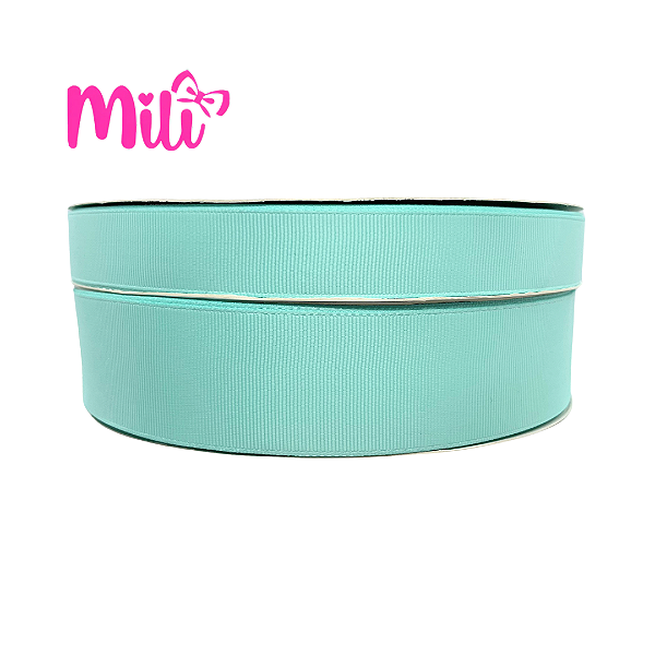 Fita Gorgurão MILI | 10 Metros | Cor: 314 Aqua