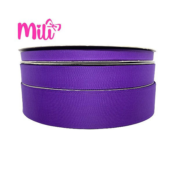 Fita Gorgurão MILI | 10 Metros | Cor: 465 Purple