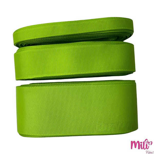 Fita Gorgurão MILI | 10 Metros | Cor: 551 Jasmine Green