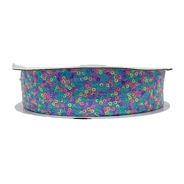 Fita de Paetê 38mm | Metro Cor: Forest