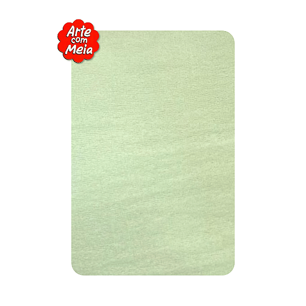 Meia de Seda Arte com Meia Premium | 2 Unidades | Cor: Verde Água