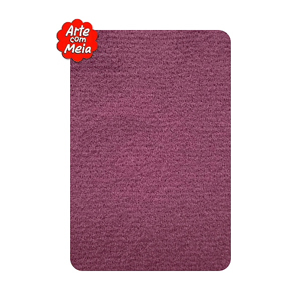 Meia de Seda Arte com Meia Premium | 2 Unidades | Cor: Rose Noite