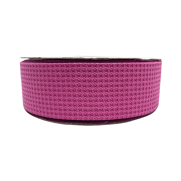 Fita Crochê Luxo 40mm | Metro | Cor: Rosa