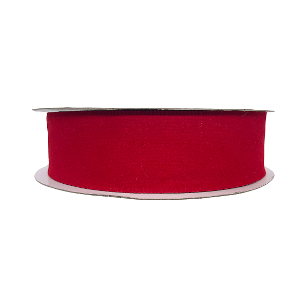 Fita Camurça 38mm | Metro | Cor: Vermelho