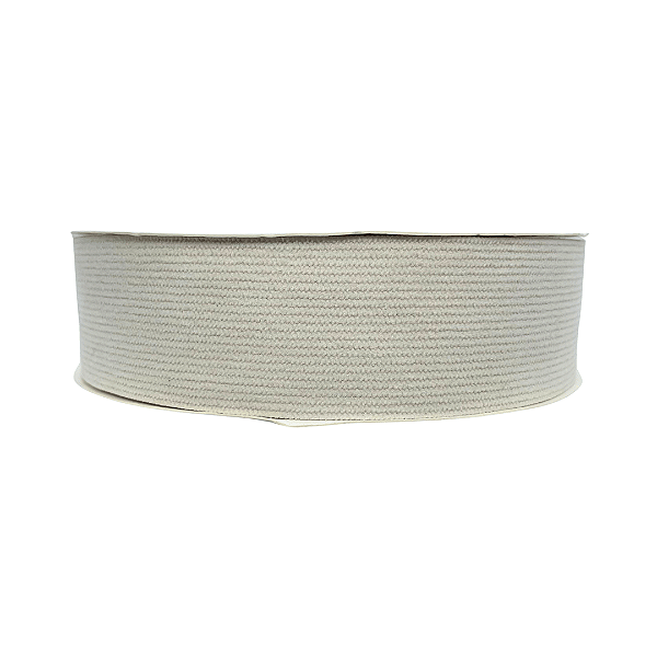 Fita de Veludo Cotelê 38mm | 1 Metro | Cor: Linho