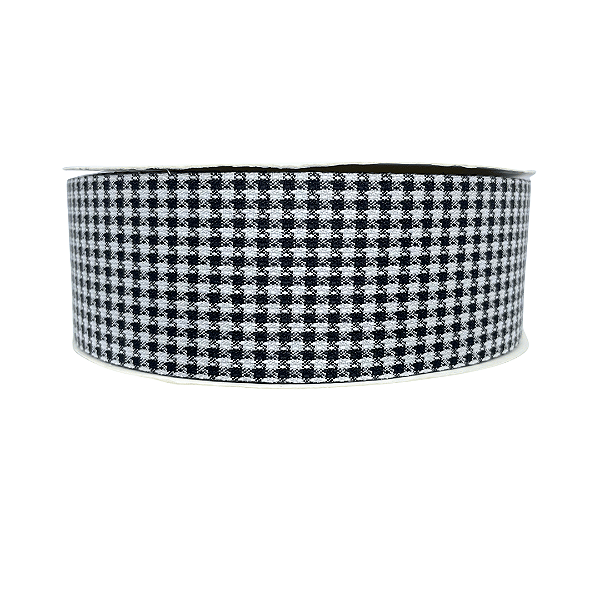 Fita Decorativa Escocesa 38mm | Metro | Cor: Preto