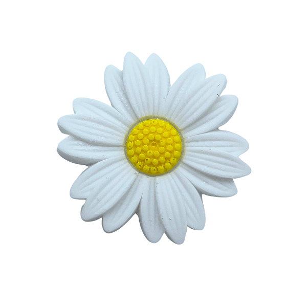 Aplique Emborrachado Flor Margarida