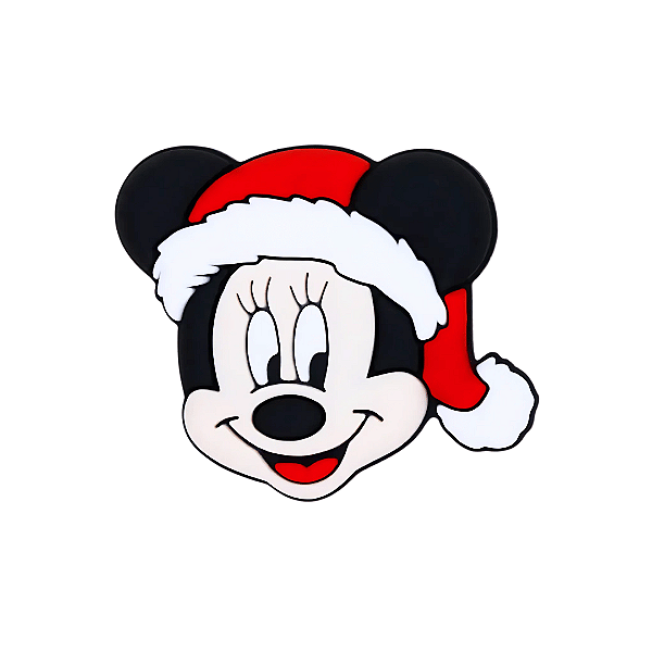 Aplique Emborrachado Personagem Mickey Natal