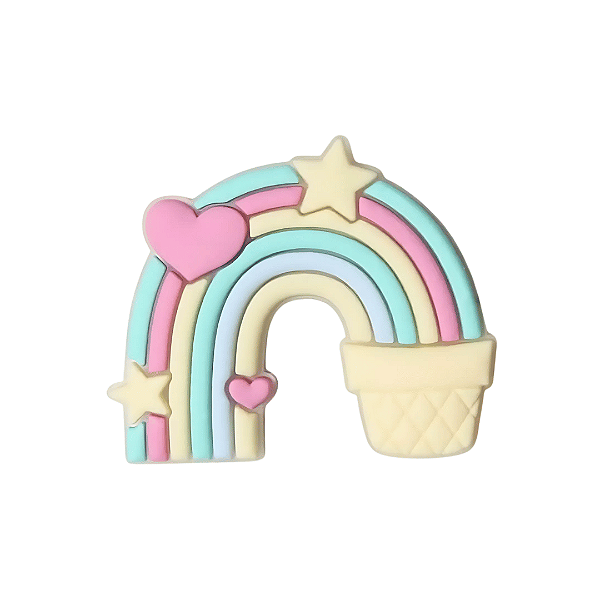 Aplique Emborrachado Doce Arco Íris