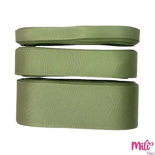 Fita Gorgurão MILI | 10 Metros | Cor: 567 Spring Moss