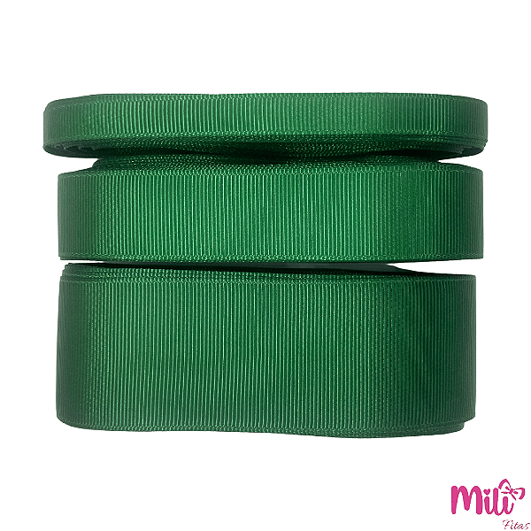 Fita Gorgurão MILI | 10 Metros | Cor: 587 Forest Green