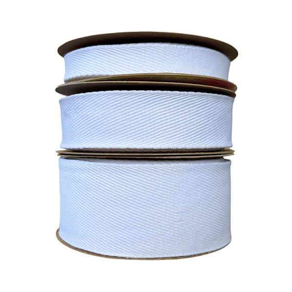 Fita Jeans Lisa Sem Pesponto Sinimbu Nº2 | Nº5 | Nº9 | Rolo com 10 metros | Cor: Branco