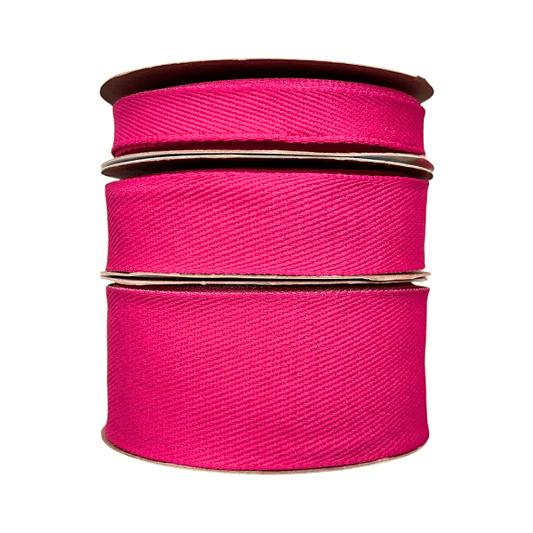 Fita Jeans Lisa Sem Pesponto Sinimbu Nº2 | Nº5 | Nº9 | Rolo com 10 metros | Cor: Rosa Pink