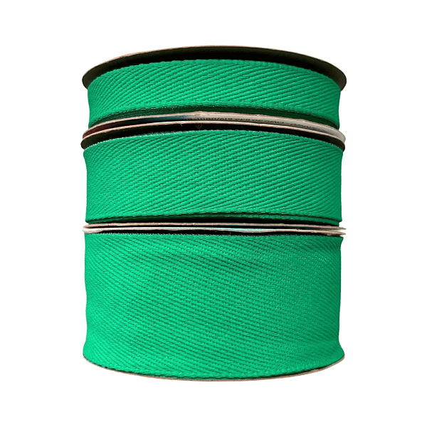 Fita Jeans Lisa Sem Pesponto Sinimbu Nº2 | Nº5 | Nº9 | Rolo com 10 metros | Cor: Verde