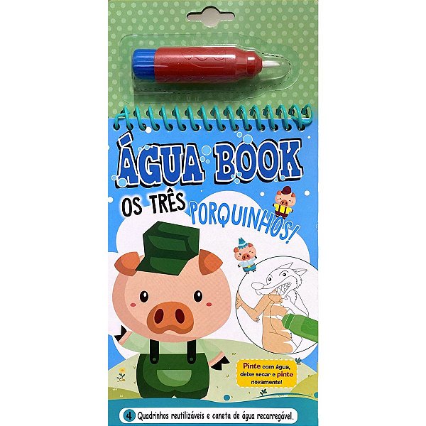 Água Book - Os três porquinhos