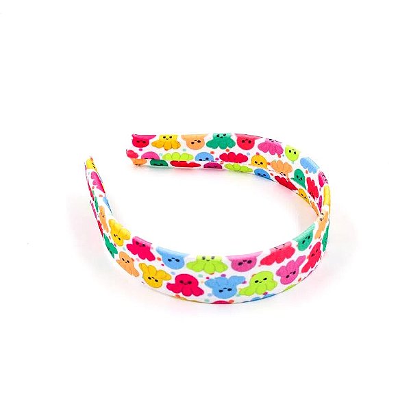 Tiara Encapada 30Mm - Polvo Humor Colorido