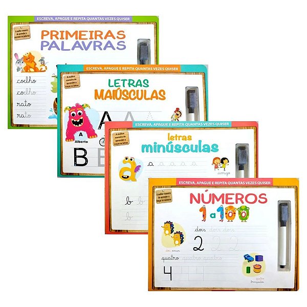 Coleção Escreva, Apague e Repita Quantas Vezes Quiser