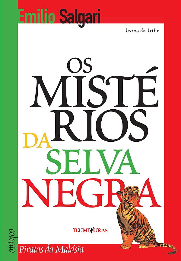 Os mistérios da selva negra, de Emilio Salgari