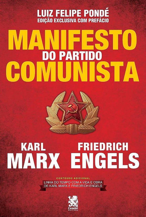Manifesto do Partido Comunista - Edição exclusiva com prefácio de Luiz Felipe Pondé