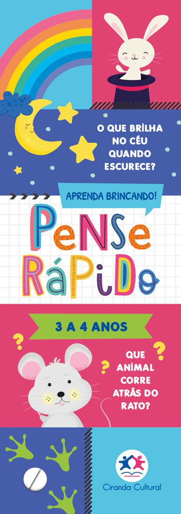 Pense rápido -  3 a 4 anos