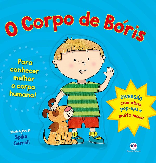 Livro com abas - O corpo de Bóris