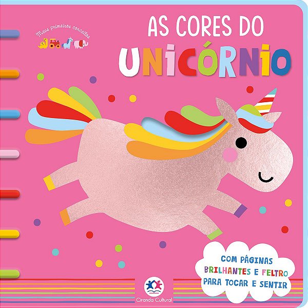 Toque e sinta - As cores do unicórnio