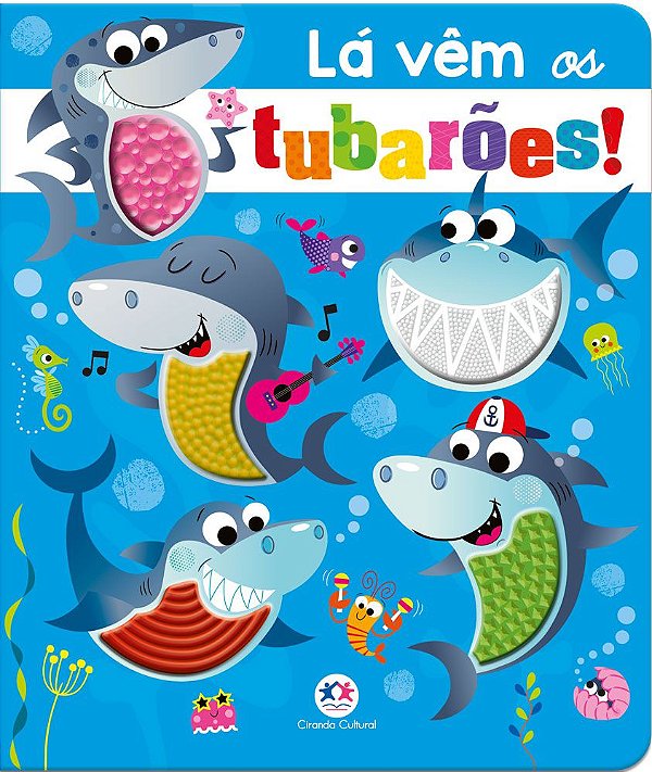 Toque e sinta - Lá vêm os tubarões!