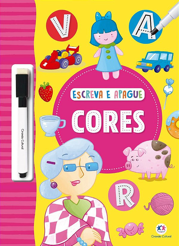 Escreva e apague - Cores