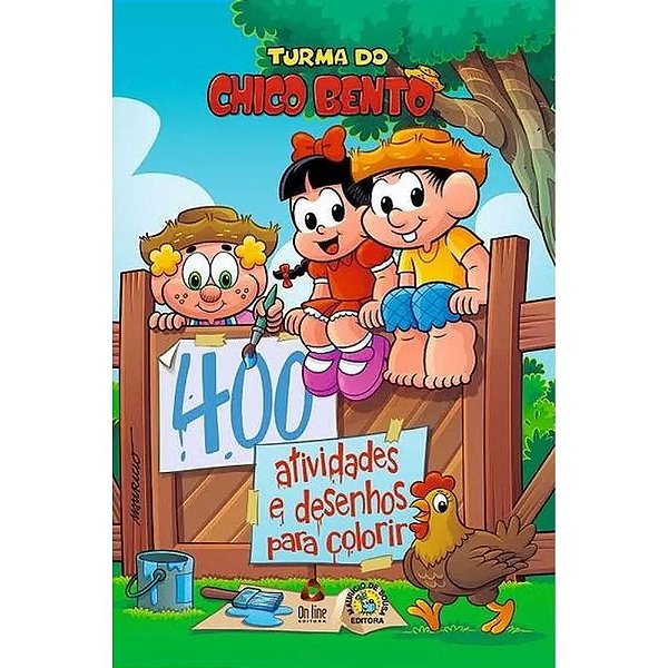 Turma do Chico Bento: 400 atividades e desenhos para colorir