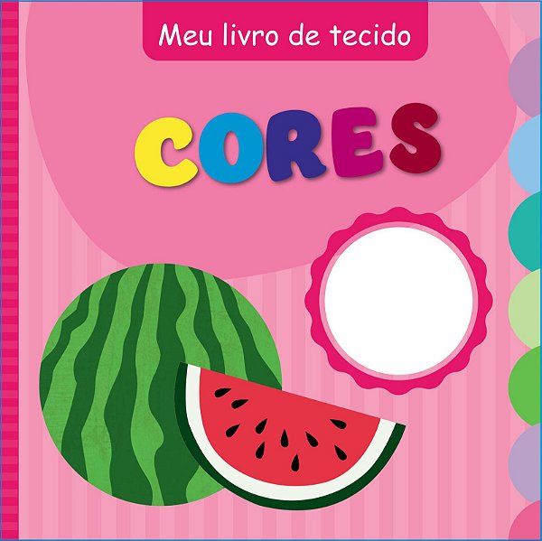 Livro de Pano - Cores - Pé da Letra