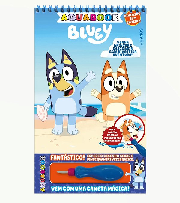 Aqua Book Bluey