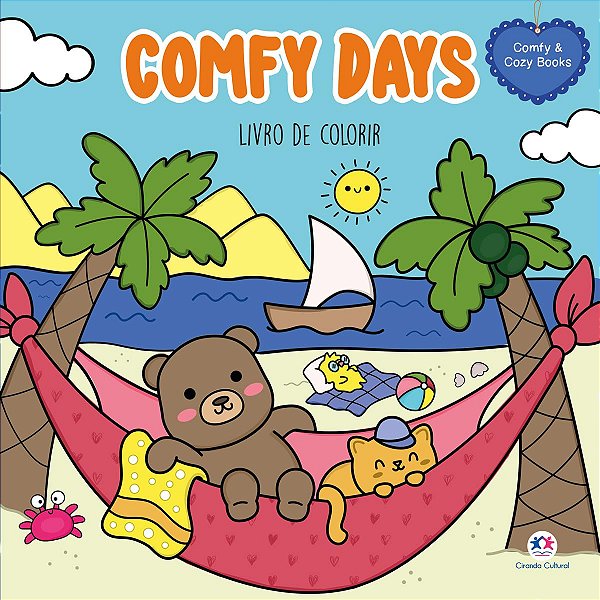 Comfy days - livro de colorir