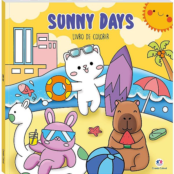 Sunny Days - Livros de colorir