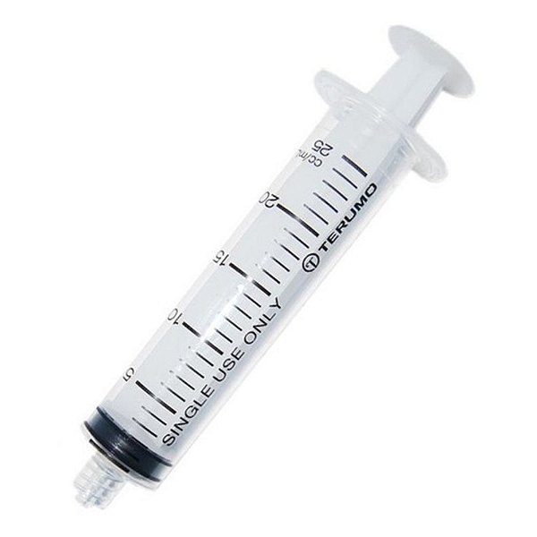 10 Seringas sem Agulha 20ml Bico Luer Lock Terumo