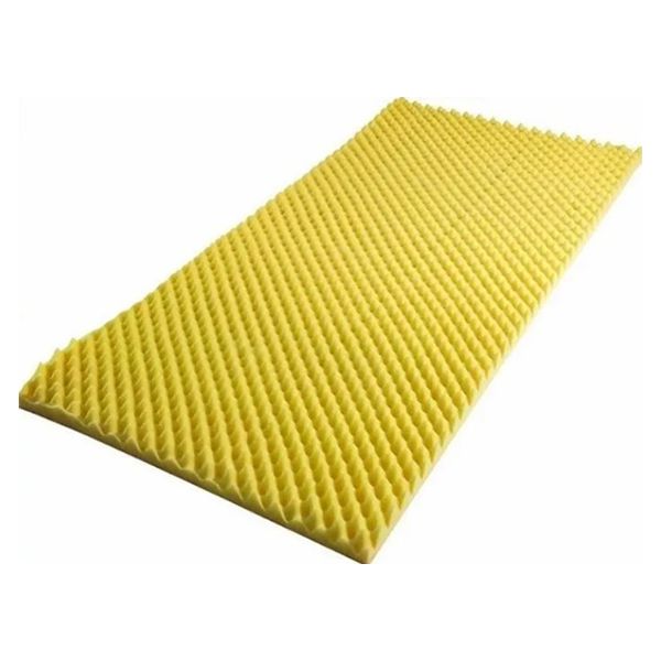 Colchão Casca de Ovo Espuma Perfilada Anti Escaras 188 x 80 x 4 cm Densidade 20
