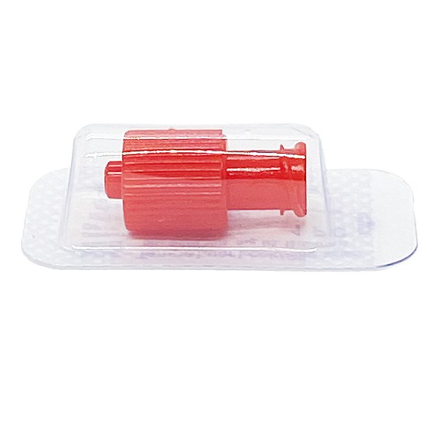 Tampa Luer Lock Slip Macho Fêmea Estéril Wiltex 200 unidades