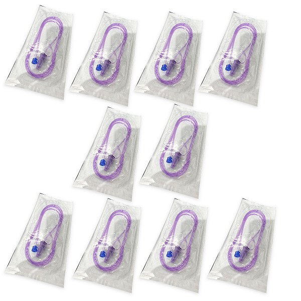 Extensor Enteral 3FR 120cm Mp Estéril Roxo Troge 10 unidades