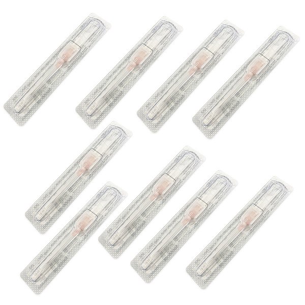Cateter Intravenoso Periférico Polymed 20G com 10 unidades