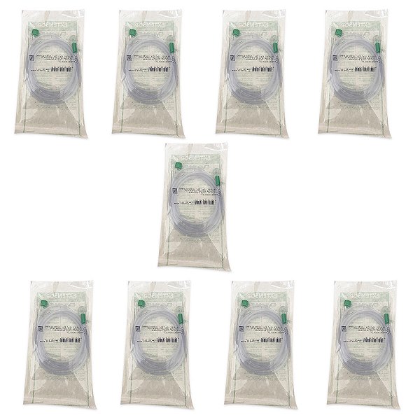 Extensor Luer Lock 12Fr Estéril 120cm Embramed 10 unidades