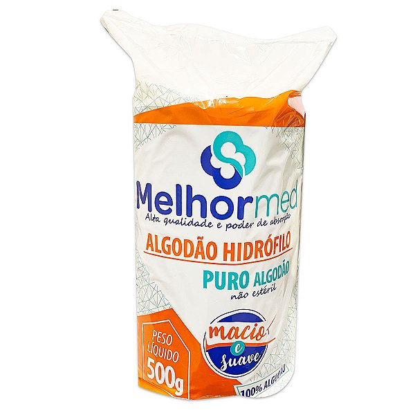 Algodão em Rolo Hidrófilo 500gr Melhormed